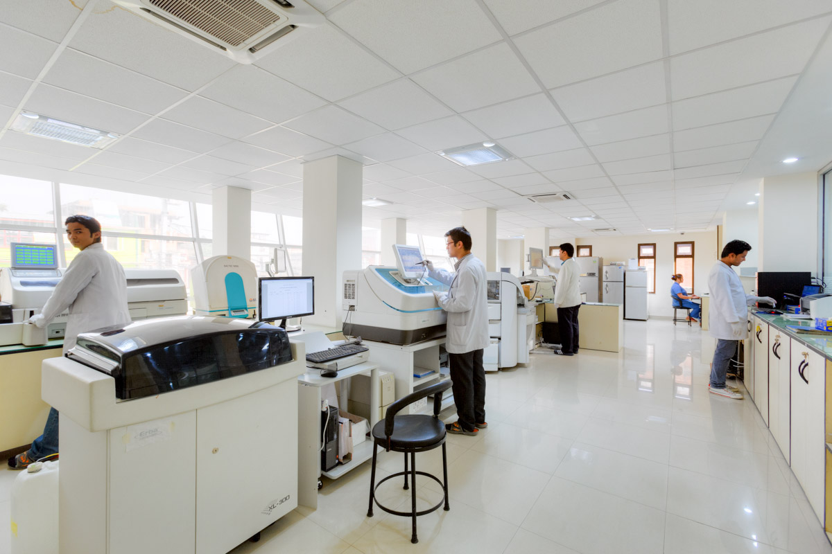 Lab area